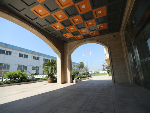 Office building lobby