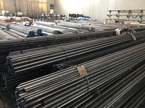 A corner of the warehouse